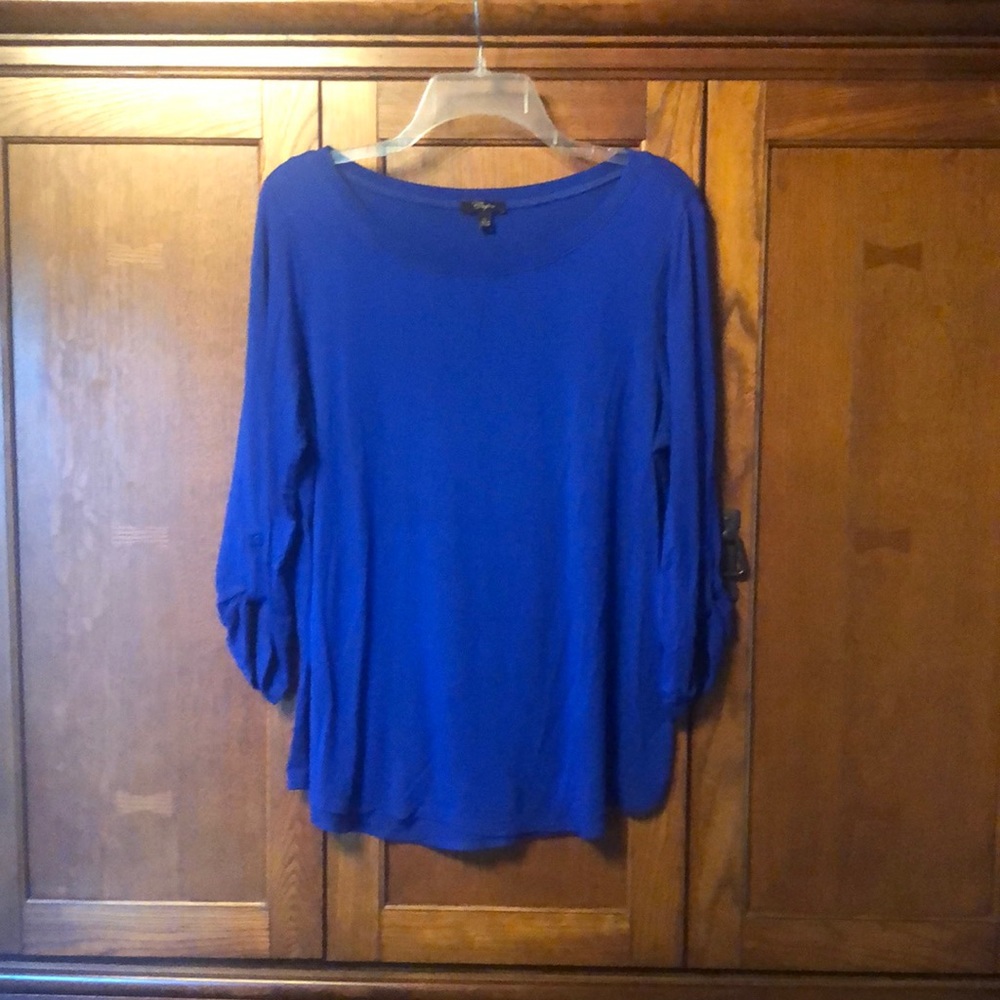 Cupio size xl beautiful blue top